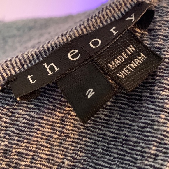 Theory Flare Short Sleeve Dress - Picture 2 of 5